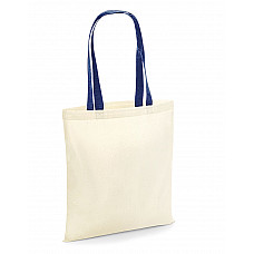 Natural/French Navy Bag 4 Life - Contrast Handle