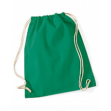 Kelly Green Cotton Gymsac