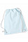 Pastel Blue/White Cotton Gymsac