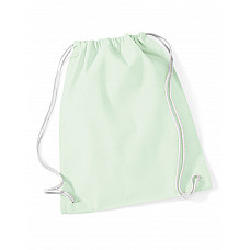 Pastel Mint/White Cotton Gymsac