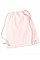 Pastel Pink/White Cotton Gymsac