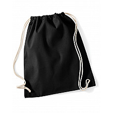 Black Cotton Gymsac