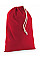 Classic Red Cotton Stuff Bag