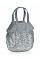 Pure Grey Organic Cotton Mini Mesh Grocery Bag