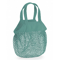 Sage Organic Cotton Mini Mesh Grocery Bag