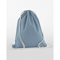 Dusty Blue Organic Cotton InCo Gymsac