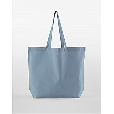 Dusty Blue Organic Cotton InCo. Maxi Bag for Life