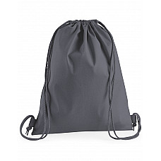 Graphite Grey Premium Cotton Gymsac