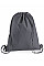 Graphite Grey Premium Cotton Gymsac