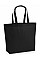 Black Premium Cotton Maxi Tote