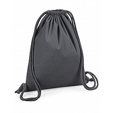 Graphite Organic Premium Cotton Gymsac