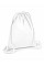 White Organic Premium Cotton Gymsac