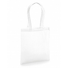 White Organic Premium Cotton Tote