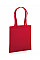 Classic Red Organic Premium Cotton Tote