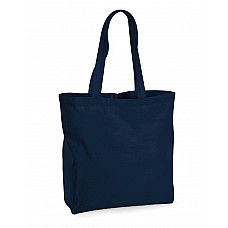 French Navy Organic Premium Cotton Maxi Tote