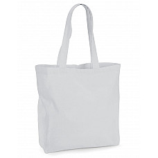 Light Grey Organic Premium Cotton Maxi Tote