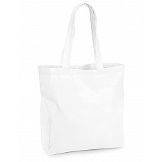 White Organic Premium Cotton Maxi Tote