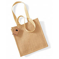 Natural Jute Compact Tote