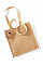 Natural Jute Compact Tote