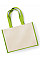 Apple Green Printers' Jute Classic Shopper