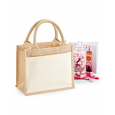 Natural Cotton Pocket Jute Gift Bag