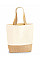 Natural Jute Base Canvas Shopper