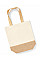 Natural Jute Base Canvas Shopper