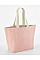 DUCK EGG BLUE Soft Washed Jute Beach Bag