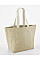 Natural Soft Washed Jute Beach Bag