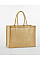 Natural Natural Starched Jute Classic Shopper