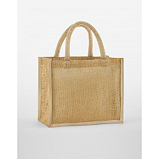 Natural Natural Starched Jute Midi Tote