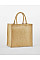 Natural Natural Starched Jute Mini Gift Bag