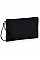 Black/Black Canvas Wristlet Pouch