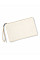 Natural/ Natural Canvas Wristlet Pouch