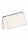 Natural/Navy Canvas Wristlet Pouch