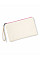 Natural/ Pink Canvas Wristlet Pouch