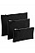 Black Canvas Accessory Case