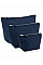 Navy Canvas Accessory Bag