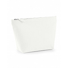 Off White Canvas Accessory Bag