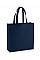 French Navy Gallery Canvas Tote