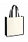 Natural/Black Gallery Canvas Tote