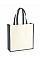 Natural/ Graphite Gallery Canvas Tote