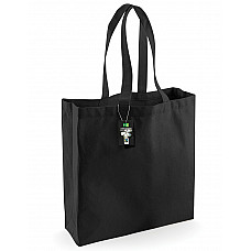 Black Fairtrade Cotton Classic Shopper