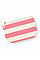 Natural/ Pink Nautical Accessory Bag