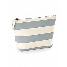 Nautral/ Grey Nautical Accessory Bag