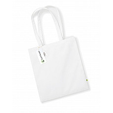 White EarthAware® Organic Bag for Life