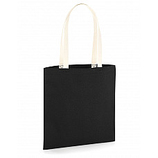 Black/Natural EarthAware® Organic Bag for Life - Contrast Handles