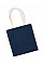 French Navy/ Natural EarthAware® Organic Bag for Life - Contrast Handles