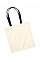 Natural/French Navy EarthAware® Organic Bag for Life - Contrast Handles