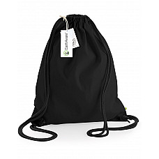 Black/Black EarthAware® Organic Gymsac